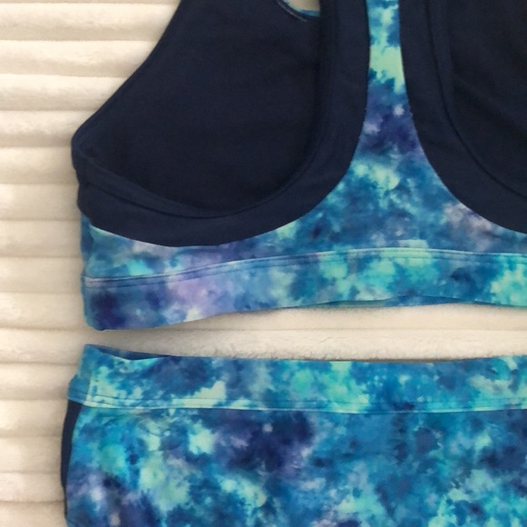 Athleta Girl High Neck Bikini Top and Mid Rise Bottoms - Picture 4 of 4